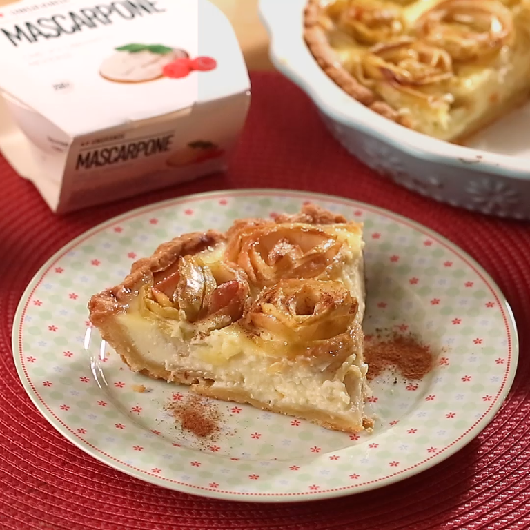 Как приготовить Пирог с розочками из яблок