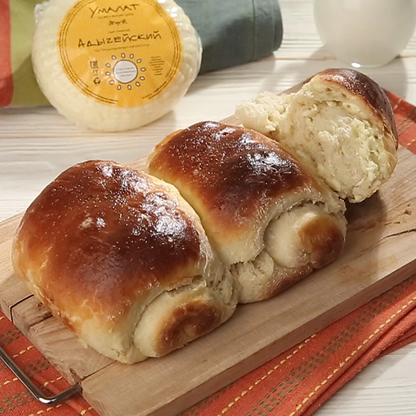 Как приготовить Хлеб с адыгейским сыром