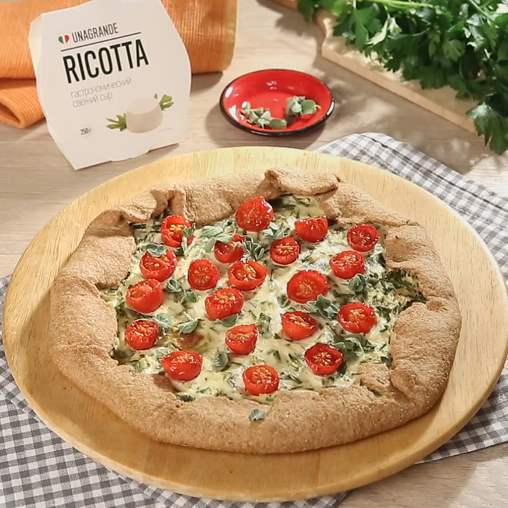Как приготовить Галета с рикоттой и помидорами