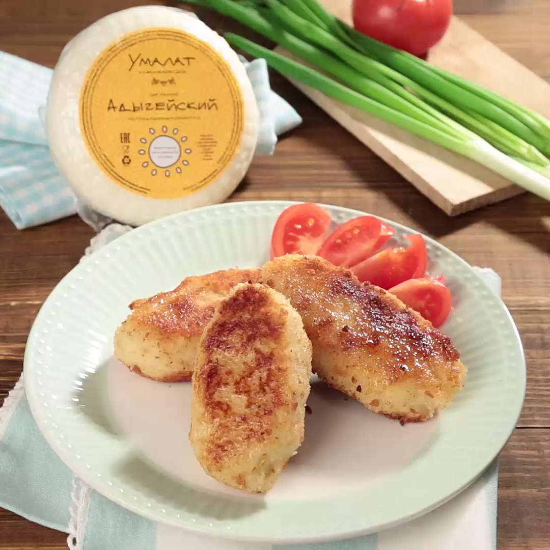 Как приготовить Зразы картофельные с адыгейским сыром